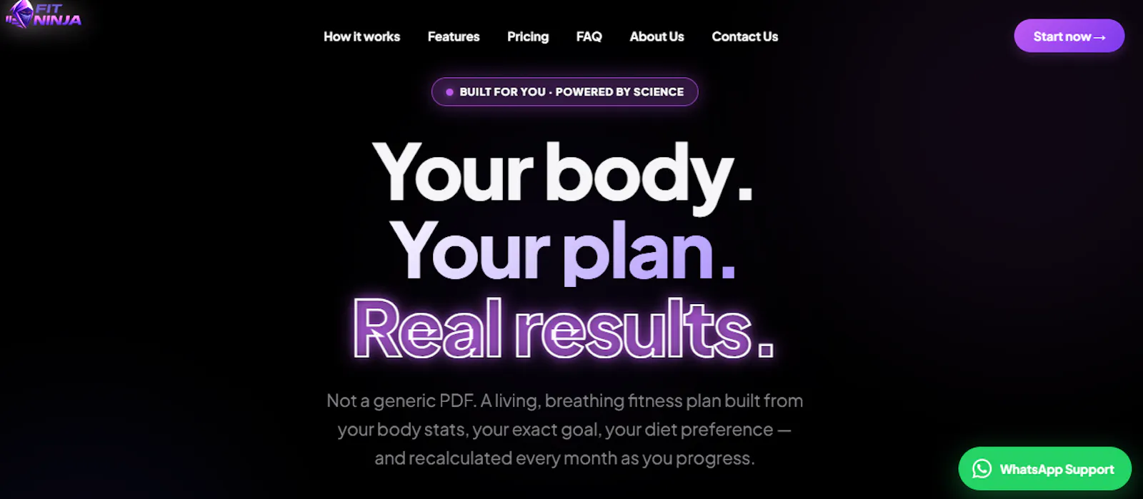 Fit Ninja screenshot 1