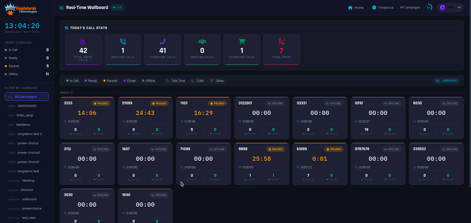 Custom Power Dialer Solution screenshot 5
