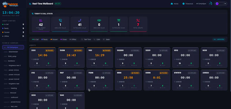 Custom Power Dialer Solution screenshot 5
