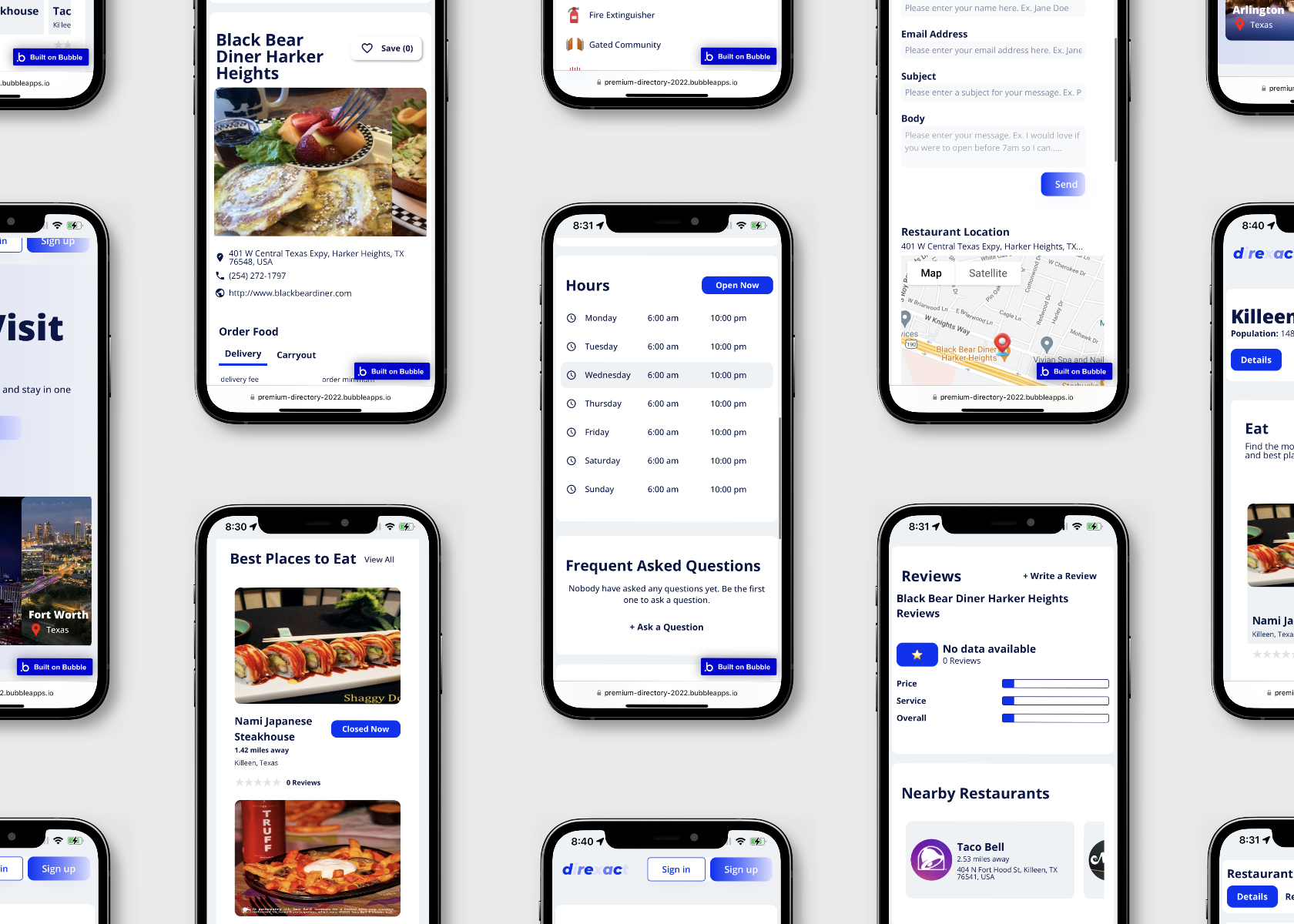Direxact - Создайте каталог, такой как Yelp с Nocode медиа 3