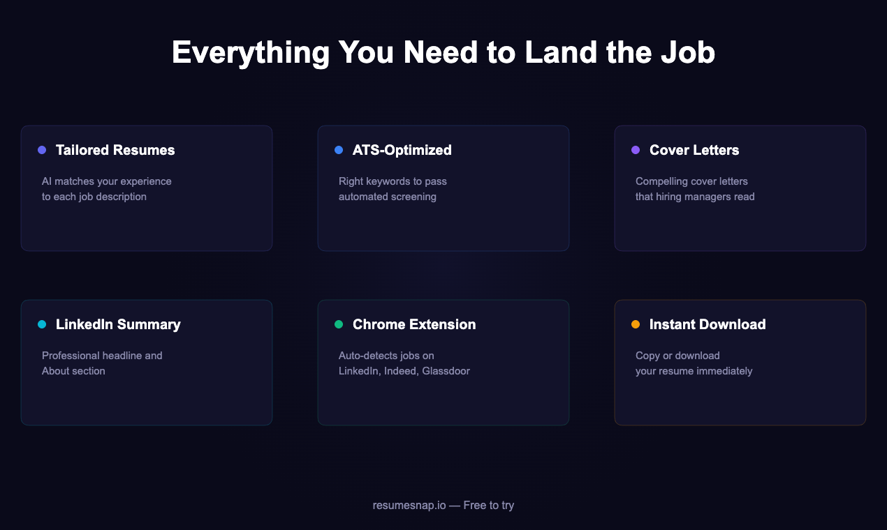 ResumeSnap gallery image