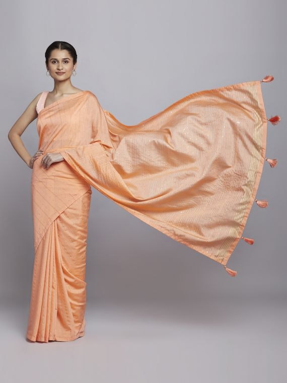 Embroidery Saree Online | navyāsa