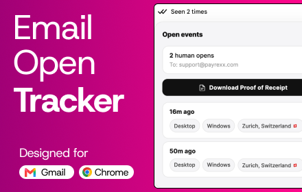 Email Open Tracker - Minimalist Edition gallery image