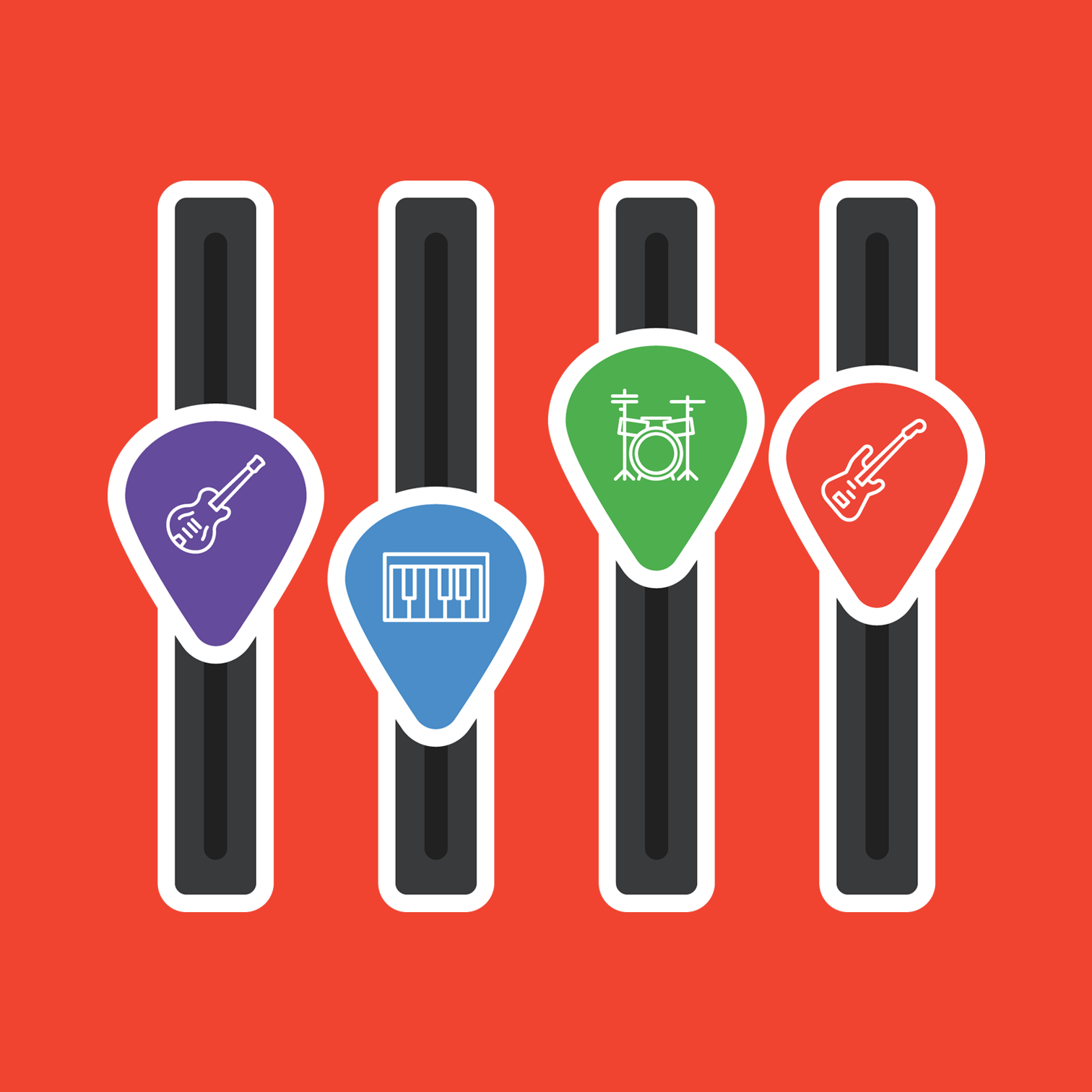 VirtualBand Guitar Bass Drums Lessons