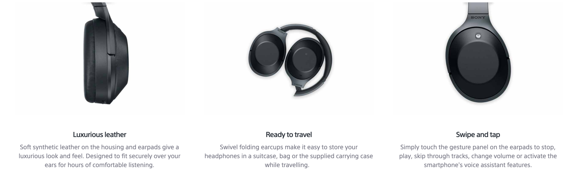 Sony MDR-1000X Headphones gallery image