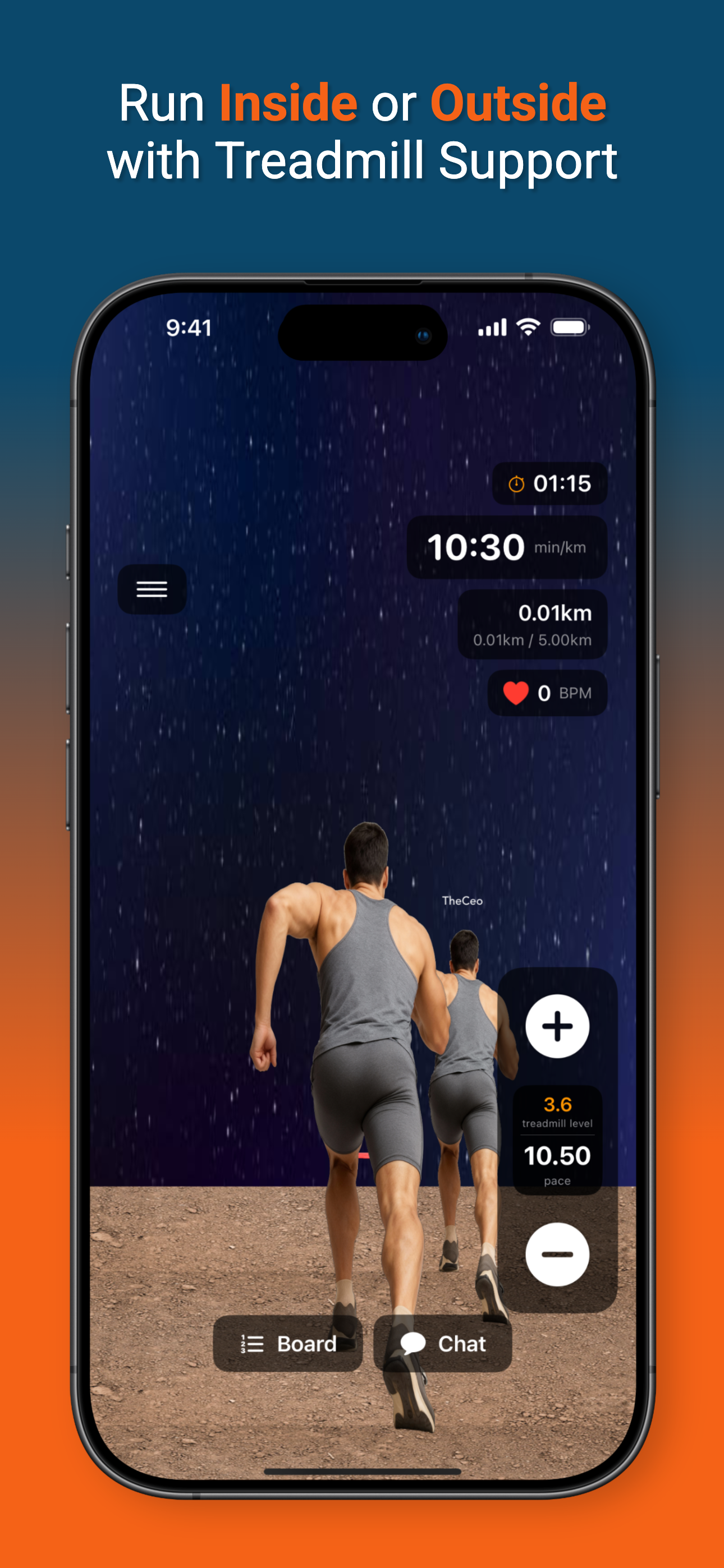 RunTogether: Live Virtual Runs - Screenshot 3 showing product features and functionality