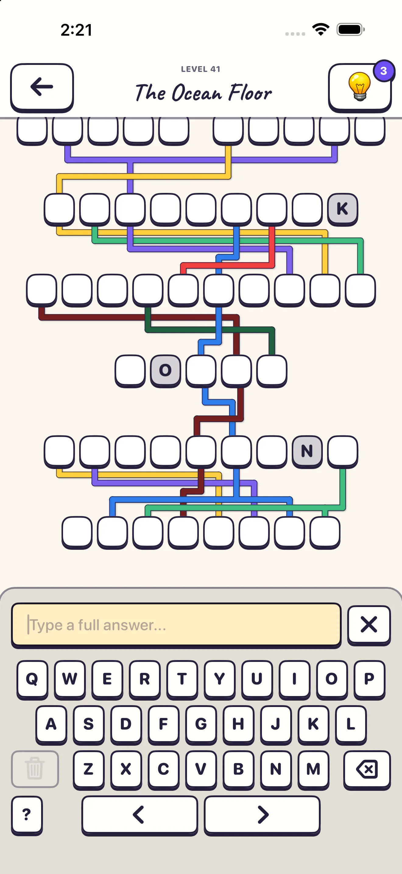 Letter Tangle - iOS Puzzle Game gallery image