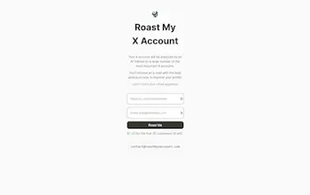 Roast My X Account gallery image
