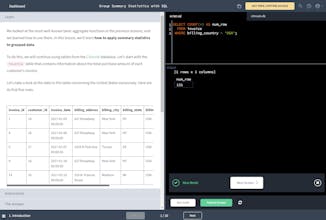 Interactive SQL Learning Path gallery image