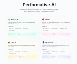 Performative AI gallery image