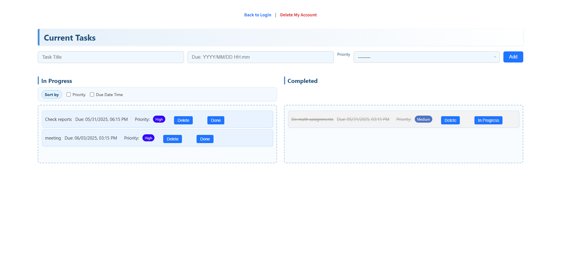 LiveTask - A super simple task manager with kind chatGPT. media 3