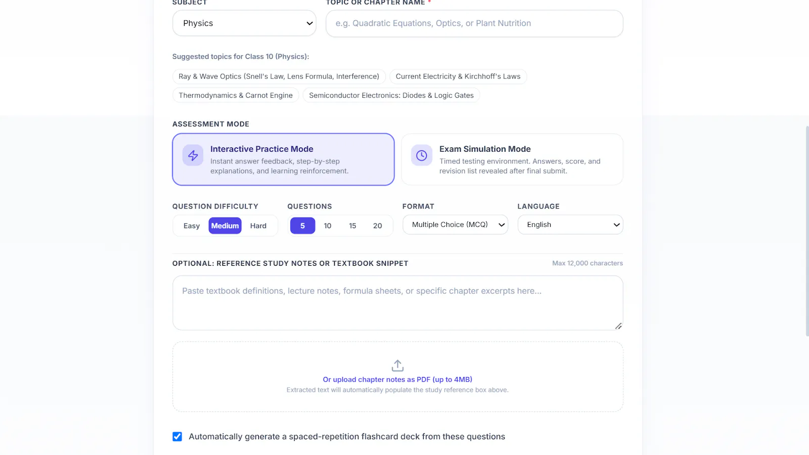 QuizCraft AI screenshot 4