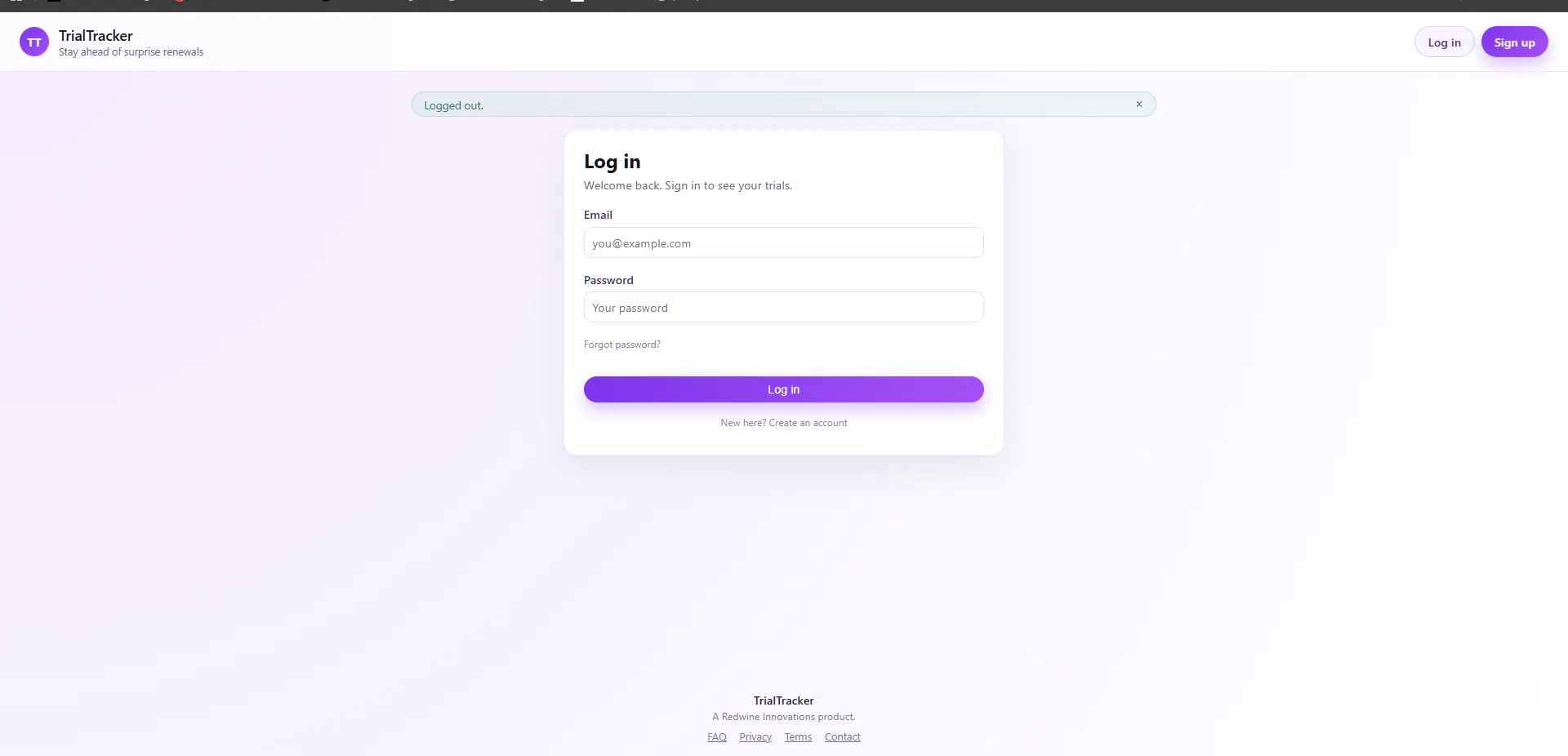 TrialTracker   gallery image