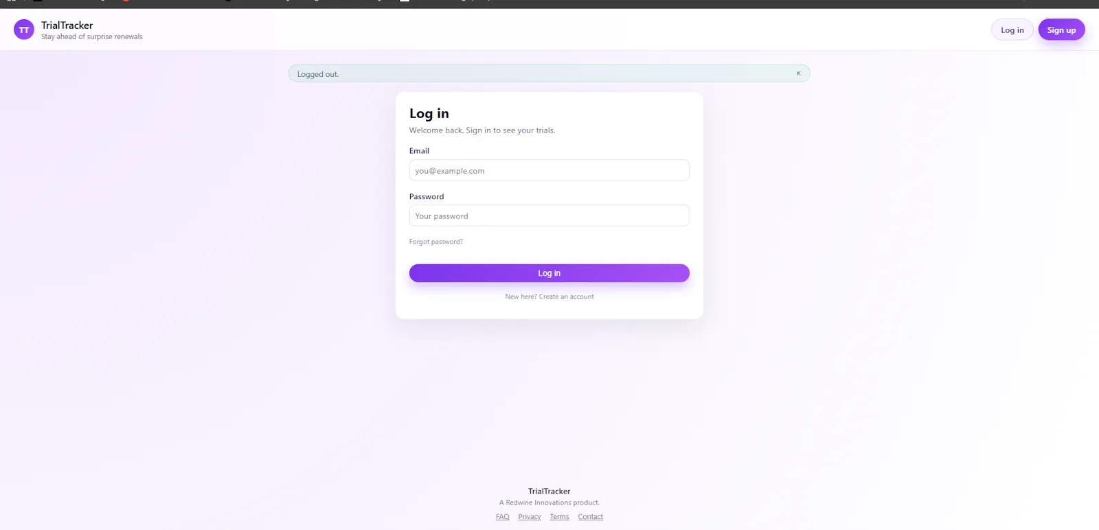 TrialTracker   screenshot 3