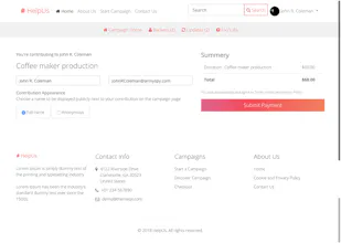 HelpUs – Ultimate Crowdfunding Solution gallery image