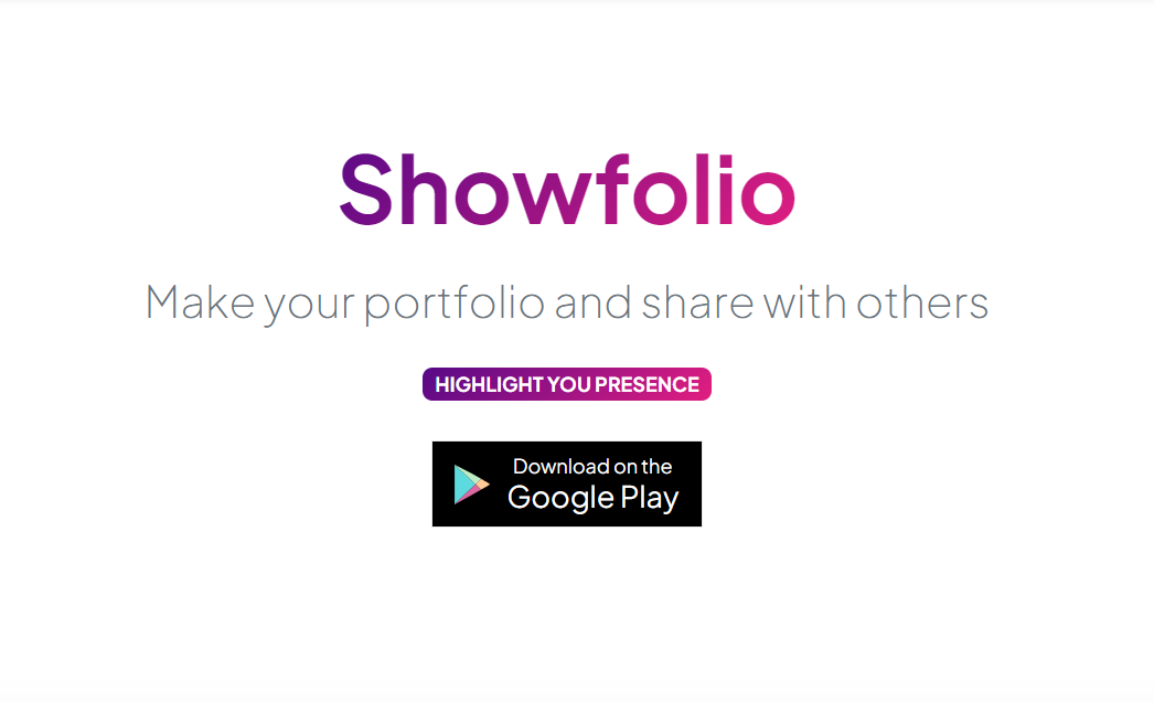 Showfolio media 2