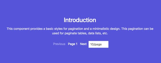 Vue Tiny Pagination gallery image