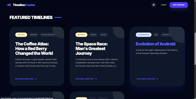 Timeline Creator screenshot 2