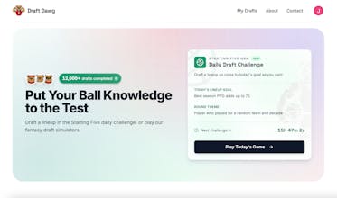 Daily NBA Draft Challenges gallery image