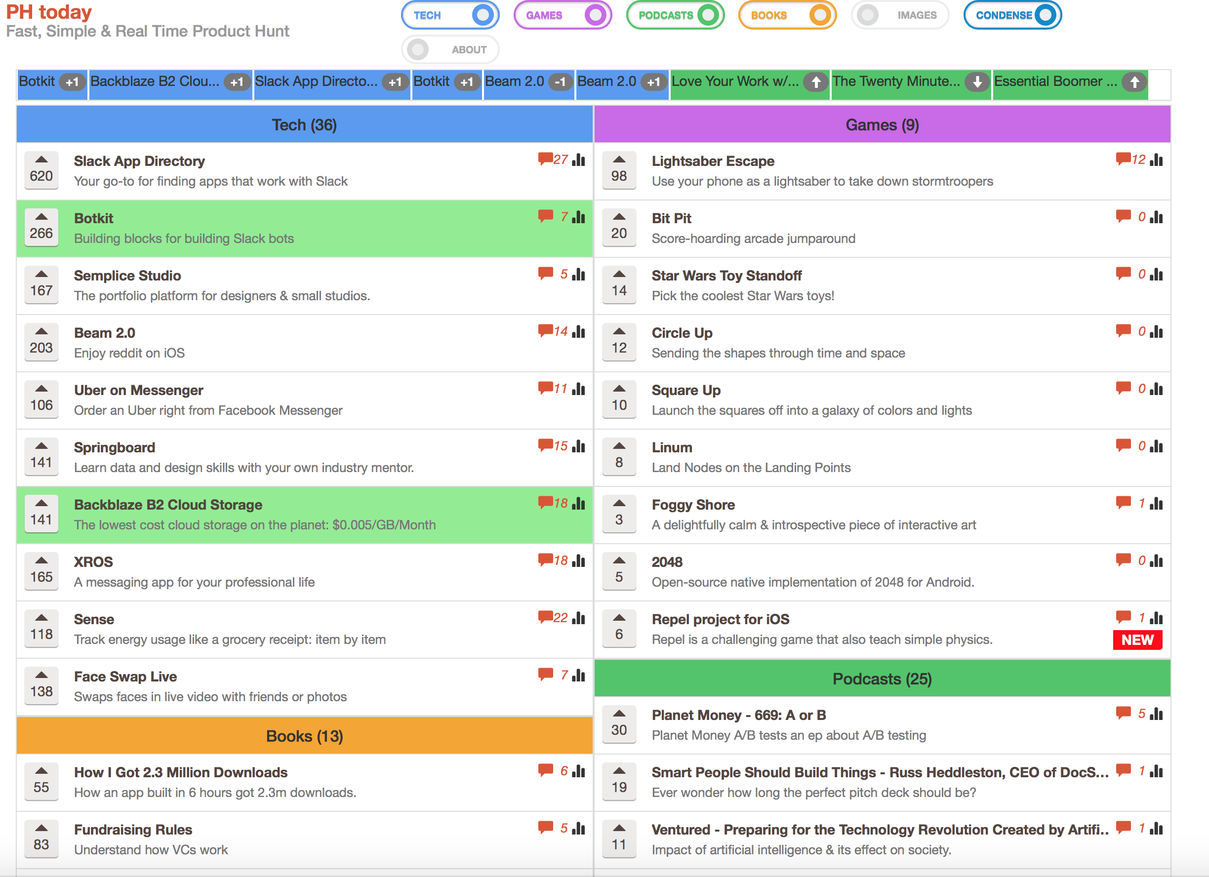 Product Hunt LIVE Calendar Image