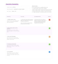 Heuristic Evaluation Figma Template gallery image