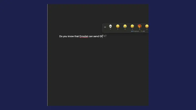 Emojist screenshot 1 (video preview)