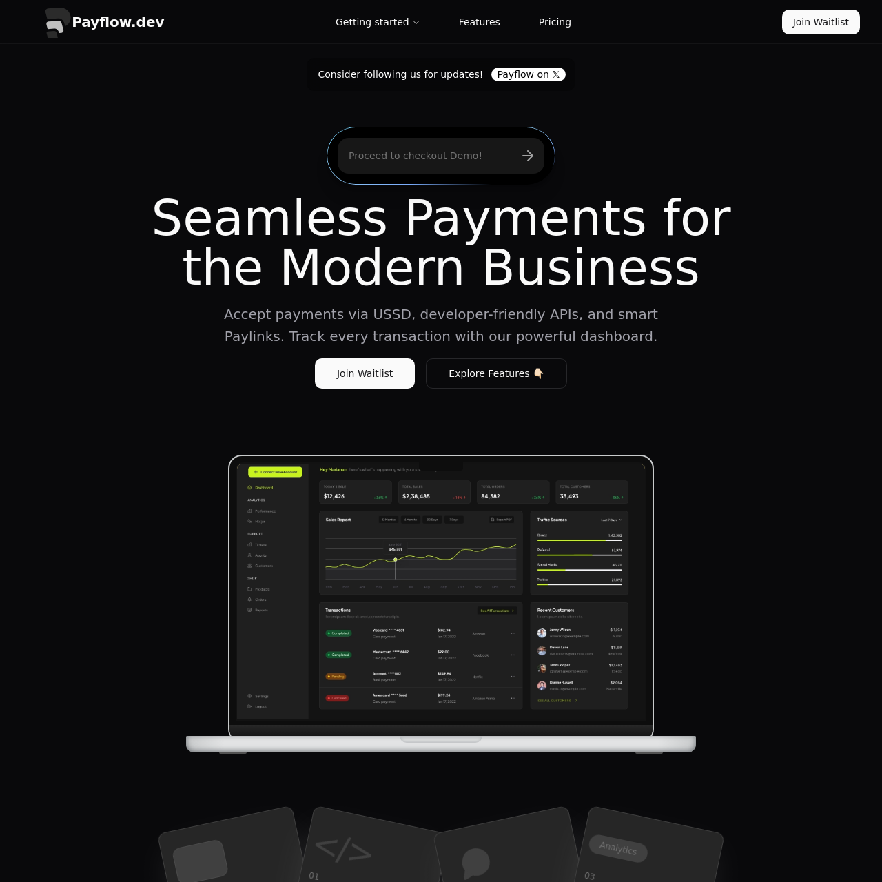 Payflow.dev - 스타트 업에 최적화 된 결제 프로세서 미디어 1