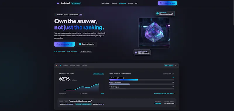 SlashSaaS screenshot 1
