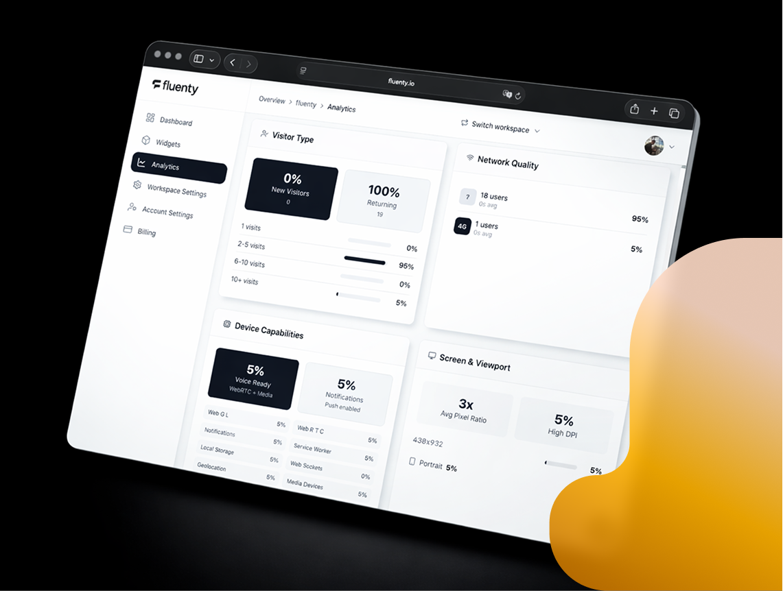 Fluenty - Screenshot 3 showing product features and functionality