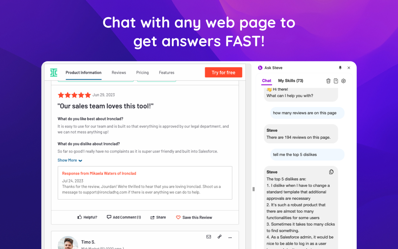 Ask Steve gallery image