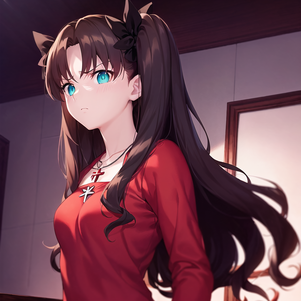 Media Tomaka Seaska - Bercakap dengan Tohsaka Rin dari nasib anime/bermalam 2