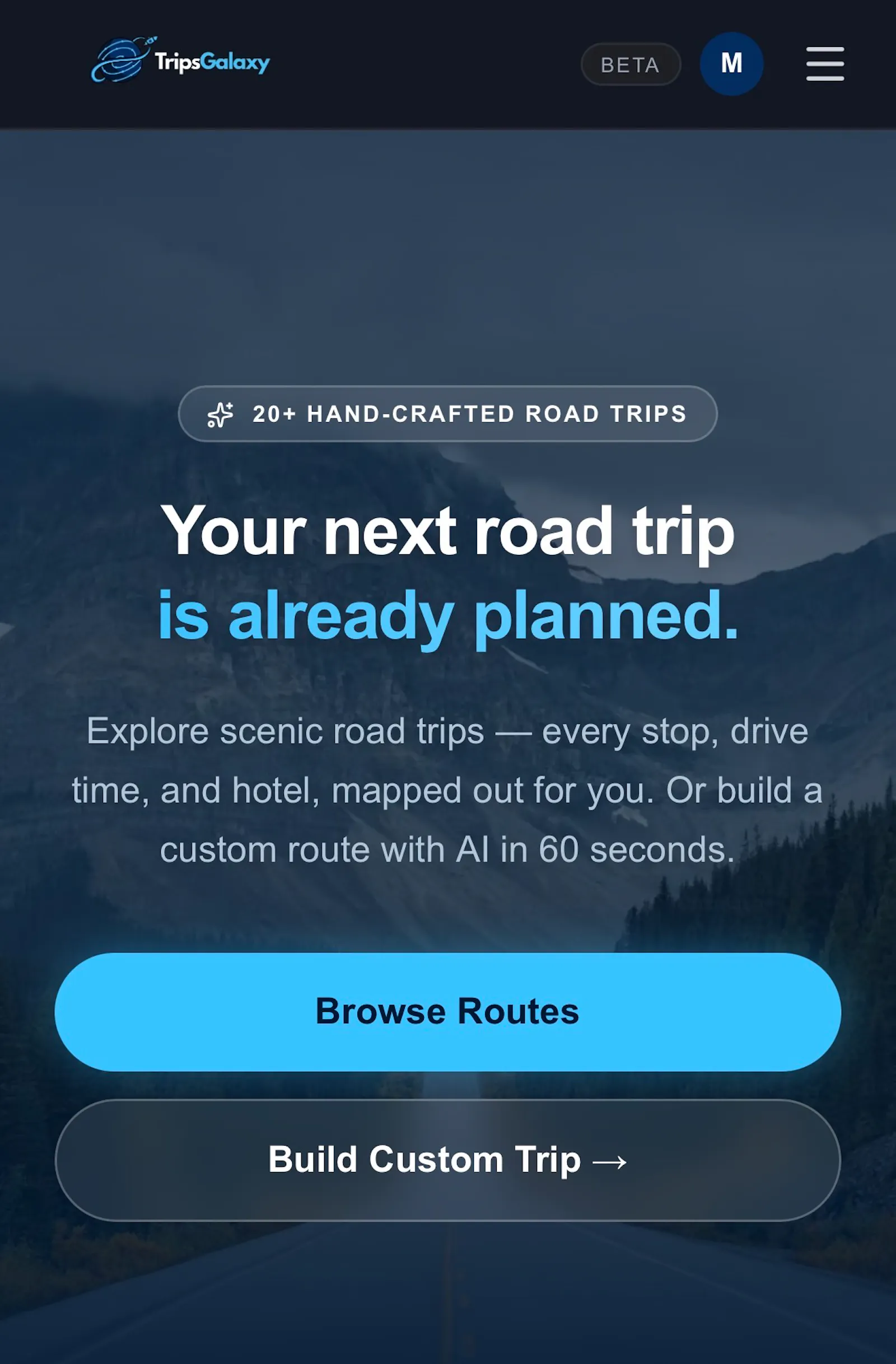 TripsGalaxy screenshot 1