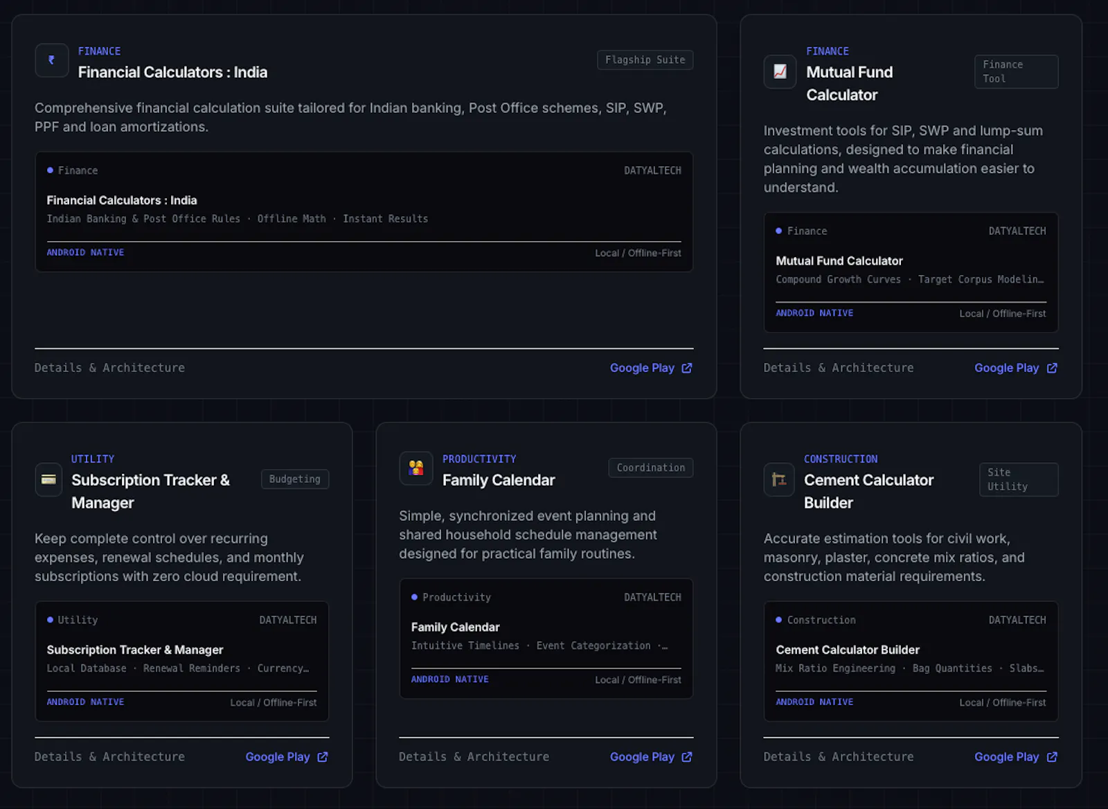 Mukesh Datyal — Android Developer screenshot 2