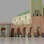 King Hasan II mosque 3d model