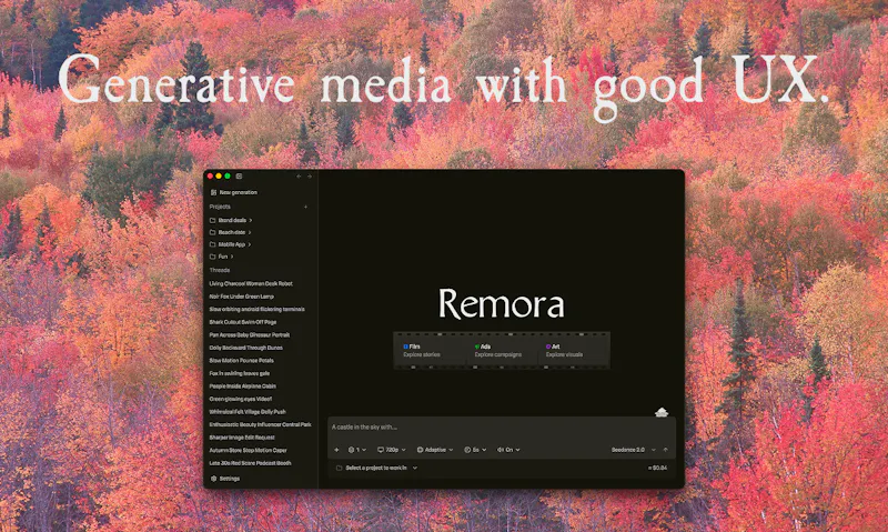 Remora screenshot 1