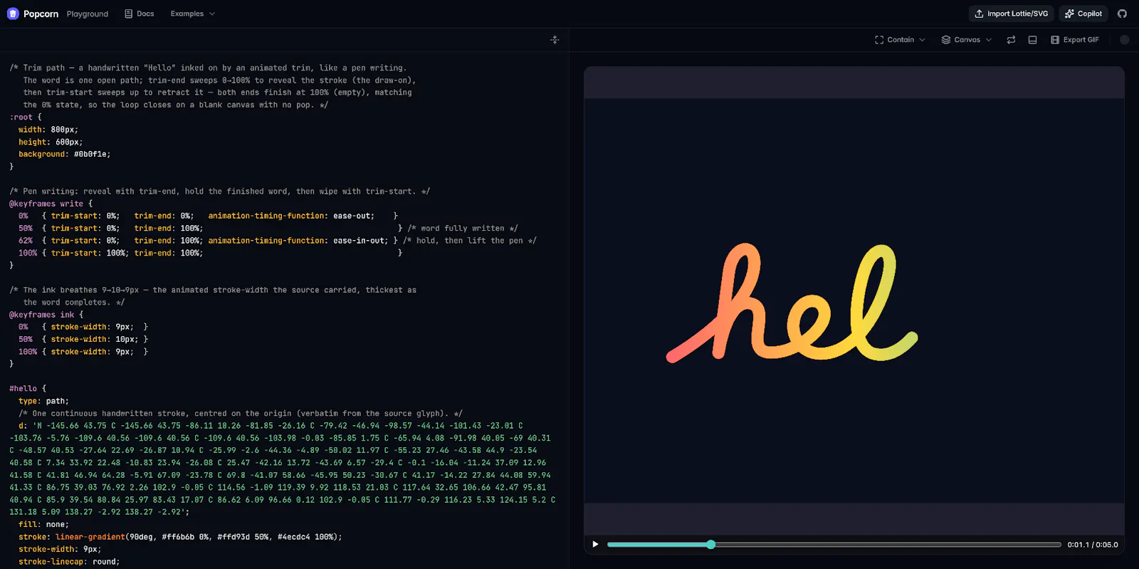 Popkorn screenshot 1