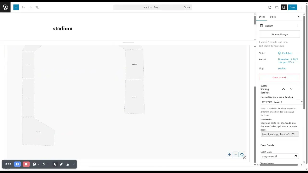 Live Event Seating gallery image