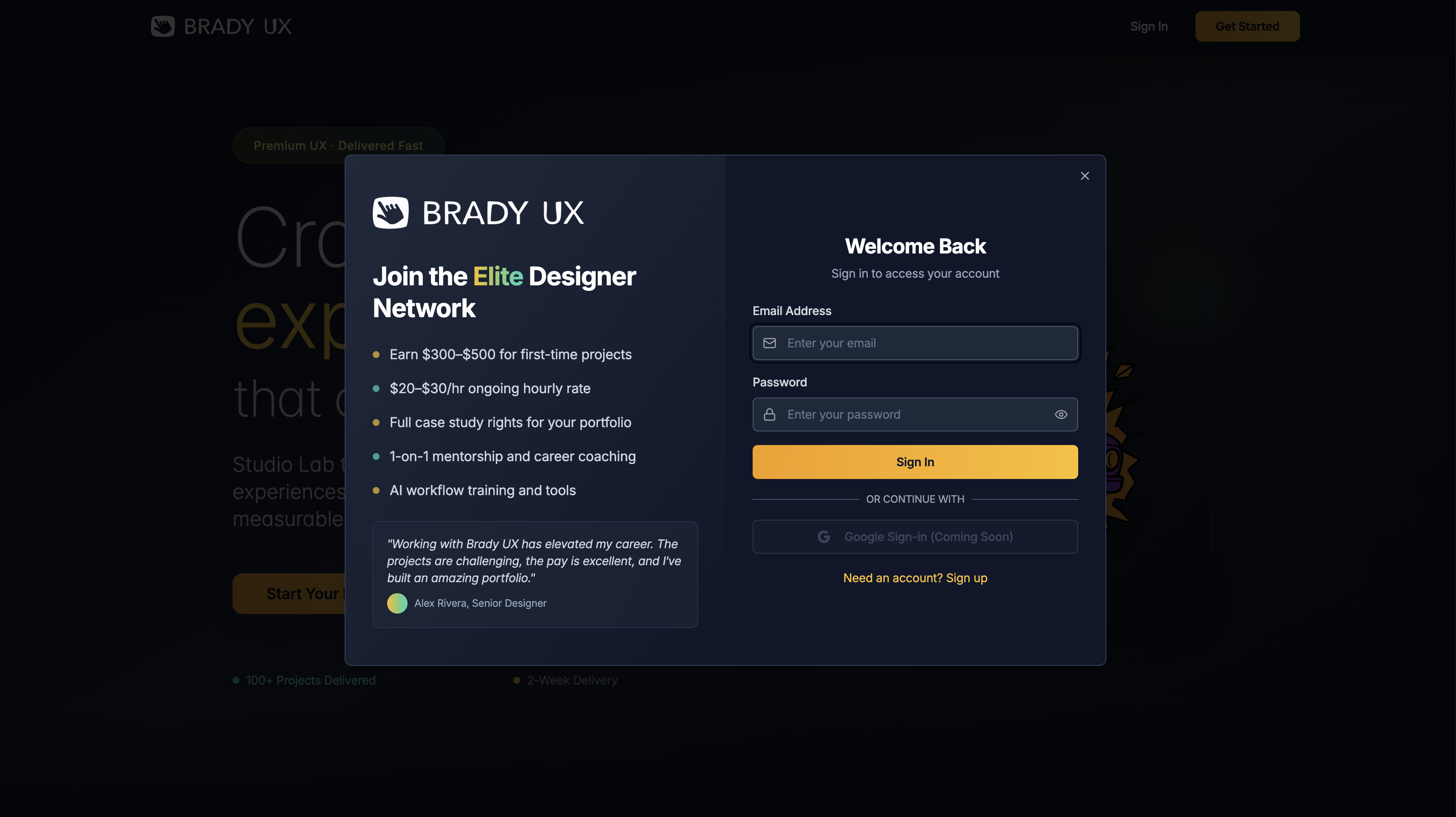 ห้องปฏิบัติการสตูดิโอโดย Brady UX media 3