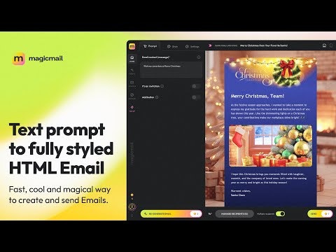 MagicMail: AI email generator gallery image