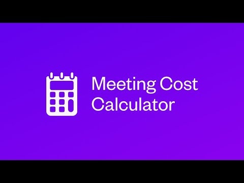Meeting Cost Calculator gallery image