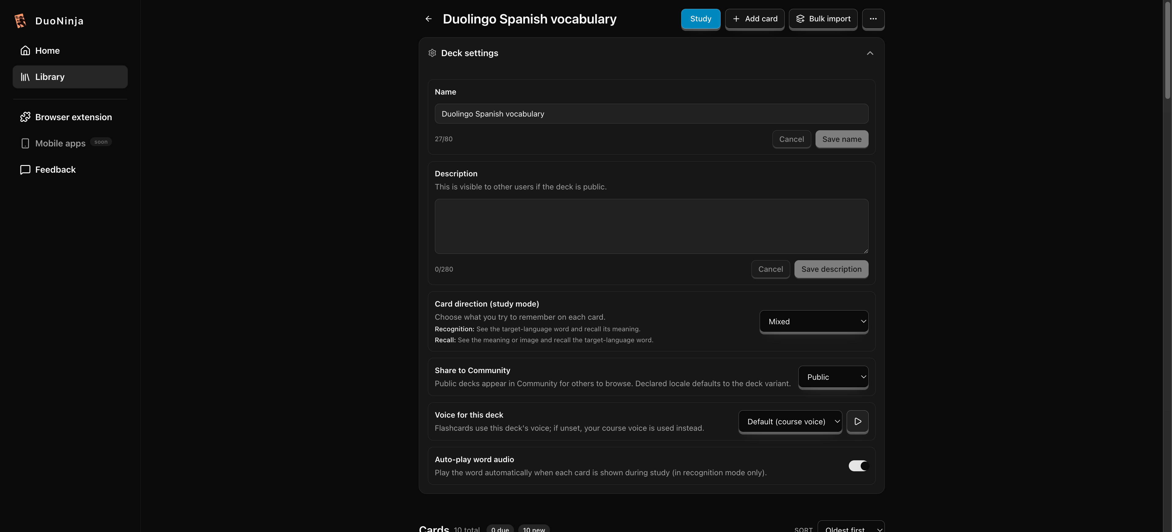 DuoNinja - Screenshot 4 showing product features and functionality