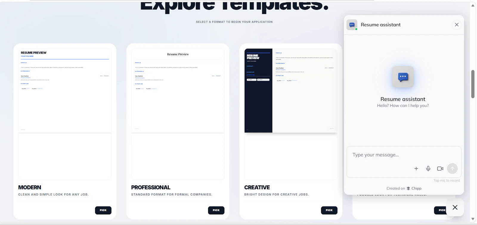 Free Online Resume Builder screenshot 2