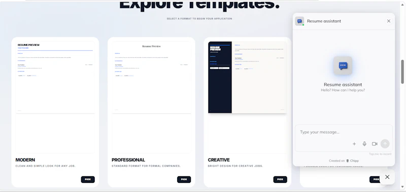 Free Online Resume Builder screenshot 2