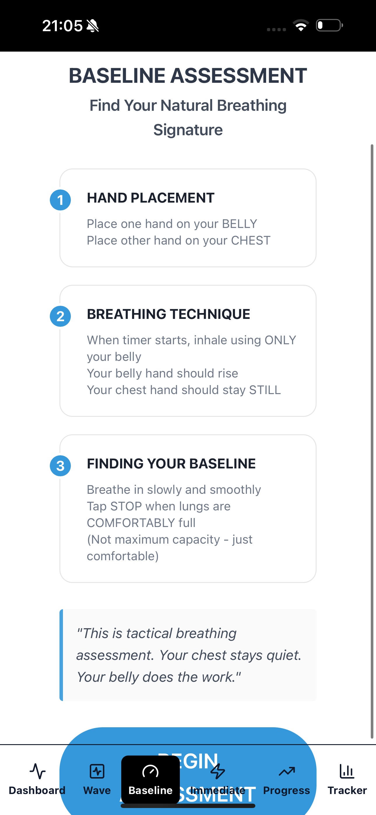 Calming Measures - Screenshot 3 showing product features and functionality