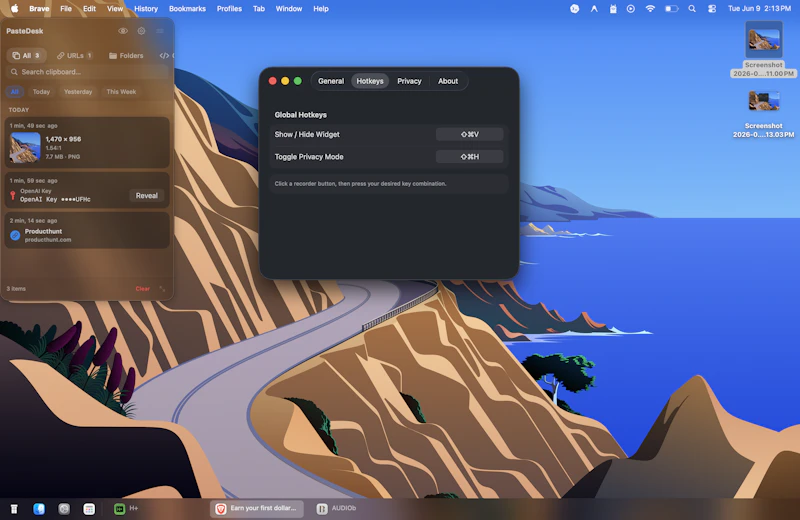 PasteDesk screenshot 3