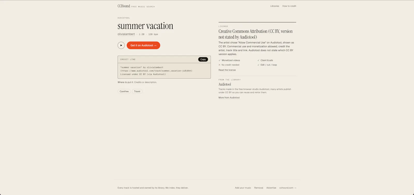 music.cchound  screenshot 2