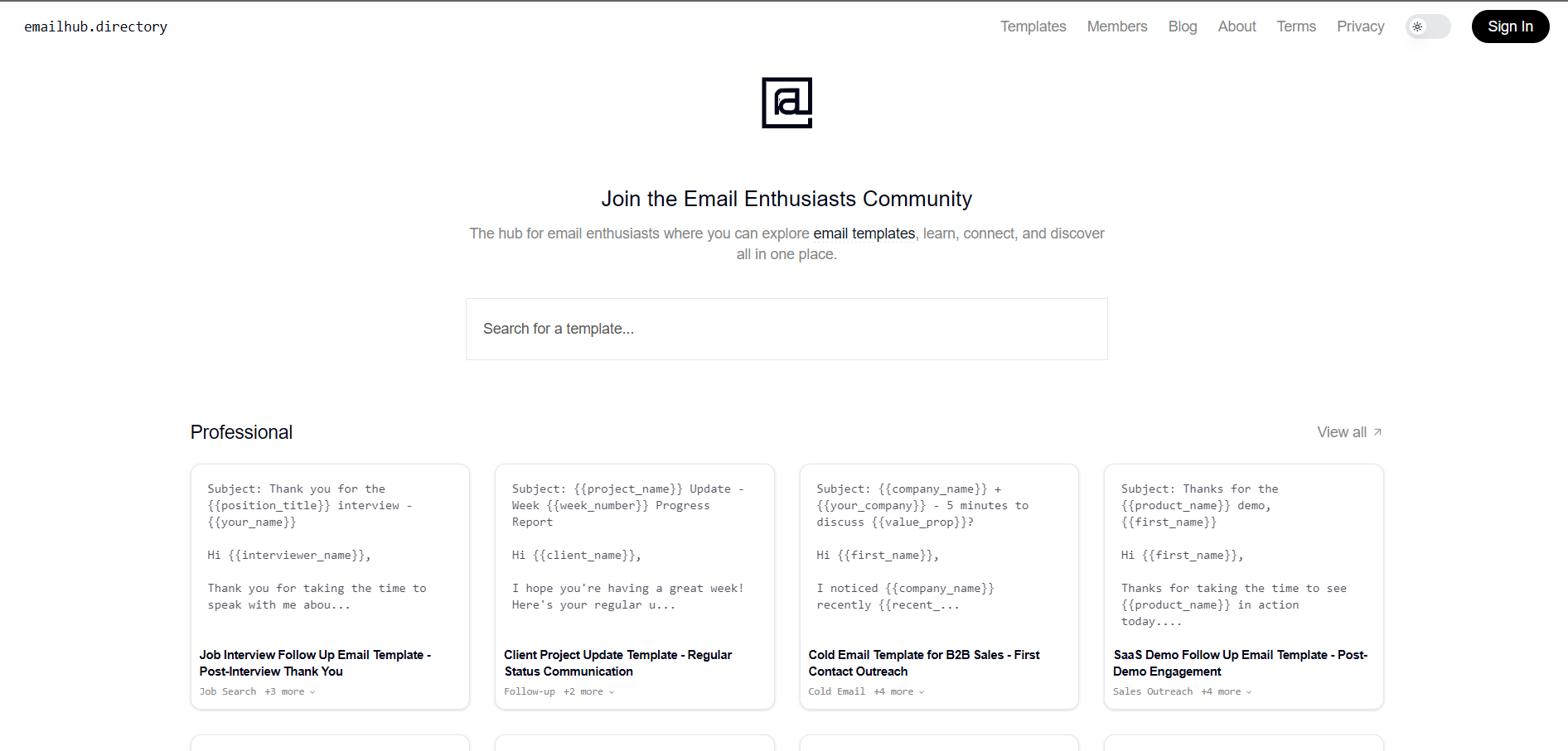 emailhub.directory gallery image