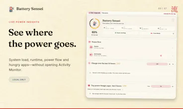Battery Sensei gallery image