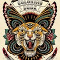 Tattoo Coloring Book