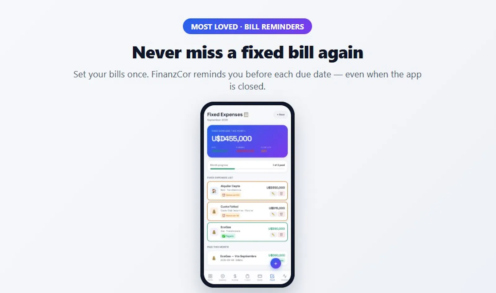 FinanzCor screenshot 6